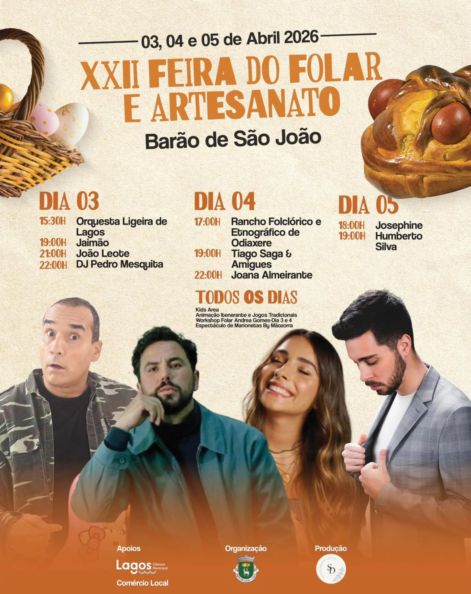 Cartaz de XXII Feira do Folar e Artesanato